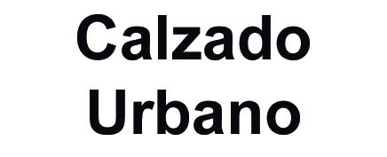 Calzado Urbano