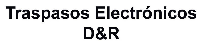 Taspasos elctronicos DR